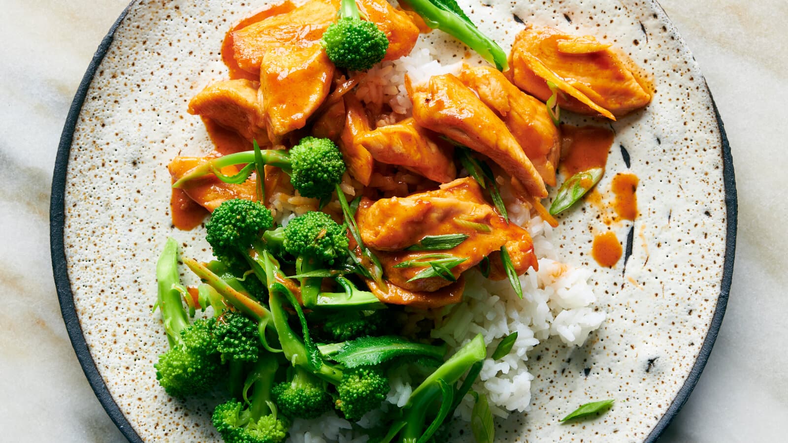 Coconut-Gochujang Glazed Chicken with Broccoli